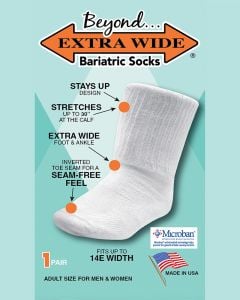 Extra Wide® Bariatric Socks