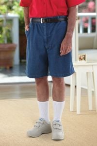 Men's Elastic Waist VELCRO® Brand fastener Fly Shorts