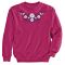 Women's Printed Sweat Top with Collar