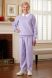 Women's Large Size Basic Sweatsuit with Collar (3X)