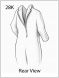 Long Solid Back-Zip Sleep Suit 