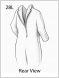 Capri Length Solid Back-Zip Sleep Suit