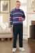 Men's Long Sleeve Polo Jumpsuit (S-2X)