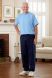 Men's Short Sleeve Basic T-Top Jumpsuit (S-2X)