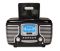 Crosley Retro AM/FM Dual Alarm Clock Radio with CD Player and Bluetooth-Black