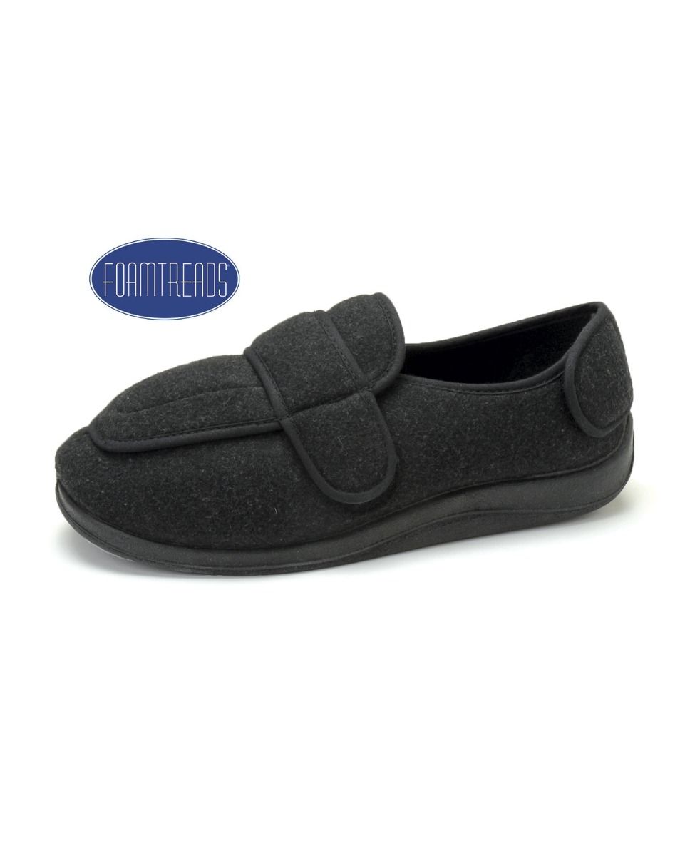 mens velcro slippers for elderly
