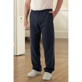 Men's Open Cuff Sweatpants (S-2X) Adaptive Clothing for Seniors