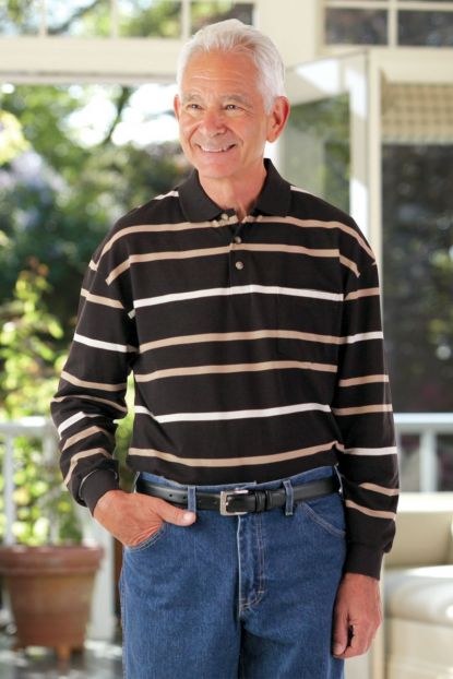 Men's Long Sleeve Polo Shirt
