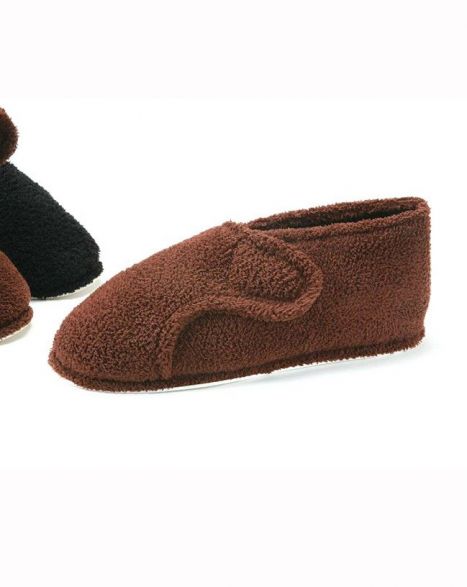 Men's Terry Adjustable Slippers (Sm & Md Only)