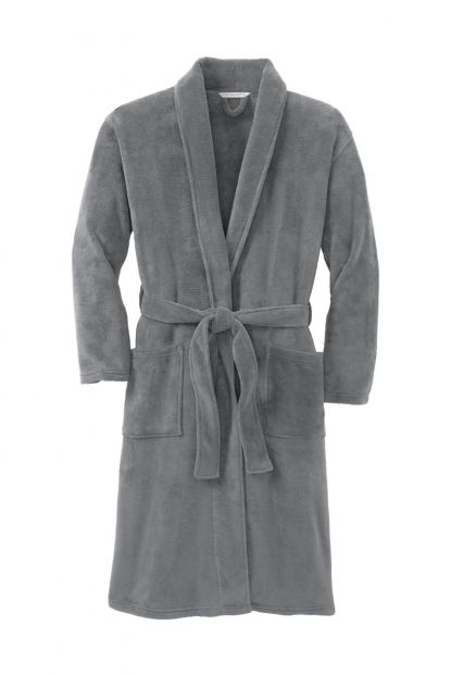 Men's Shawl Collar Micro-fleece Robe