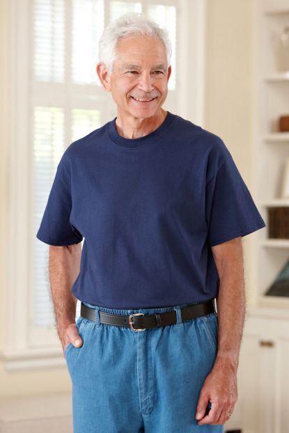 Men's Short Sleeve Solid T-Shirt