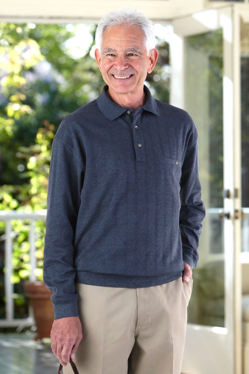 Banded bottom polo shirts clearance