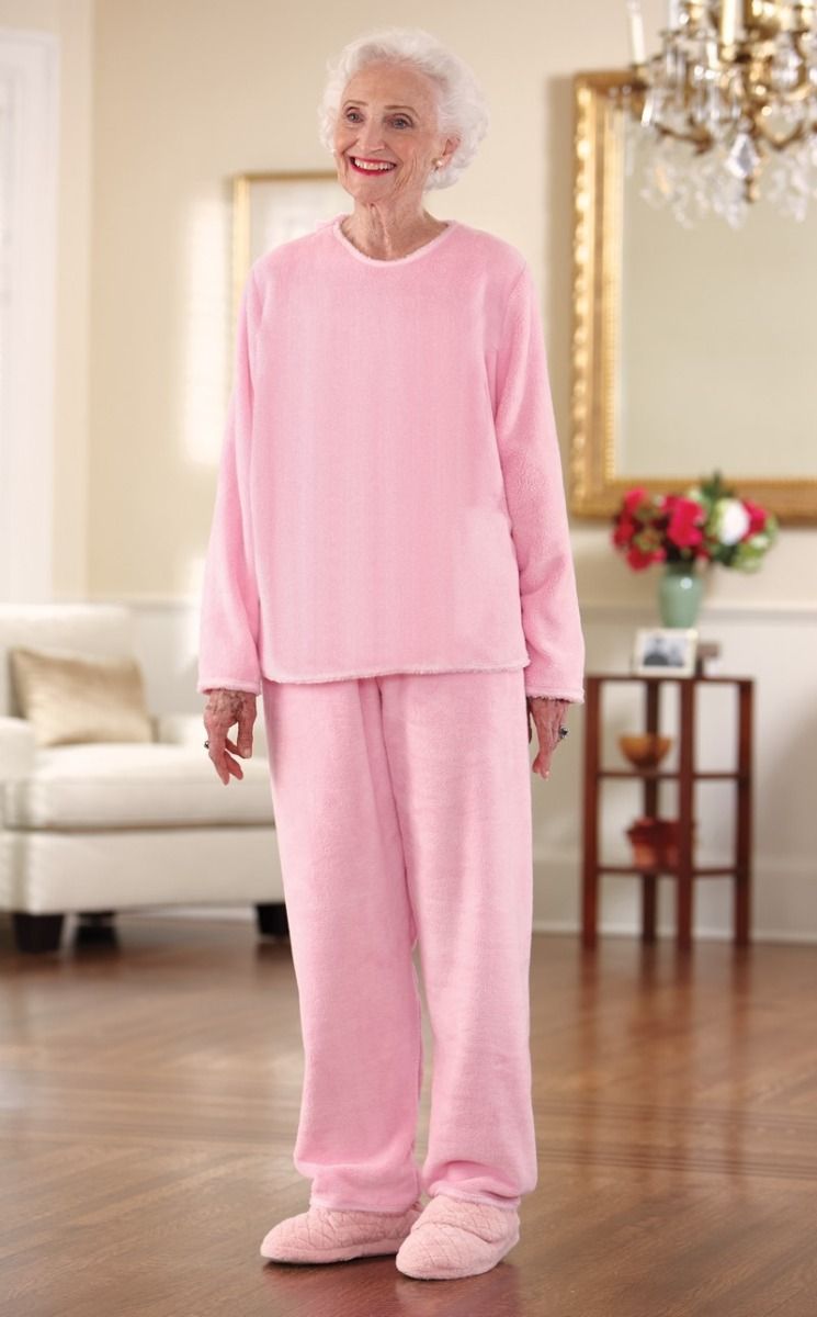So Soft Pajamas Adaptive Clothing for Seniors Disabled Elderly Care