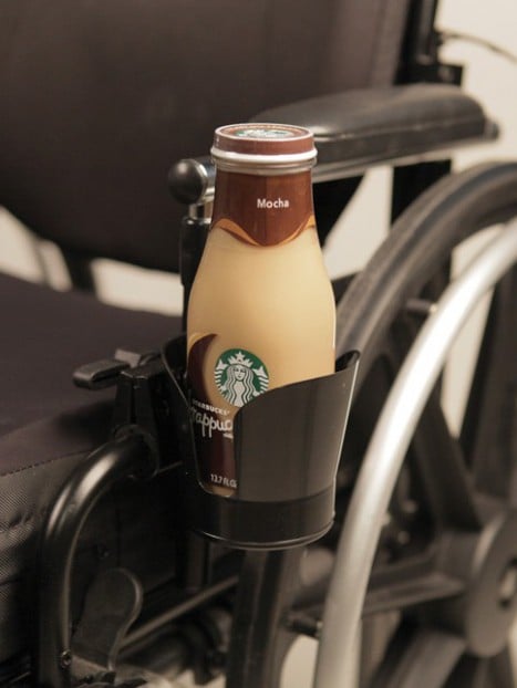 Basic Cup Holder for Walker or Wheelchair