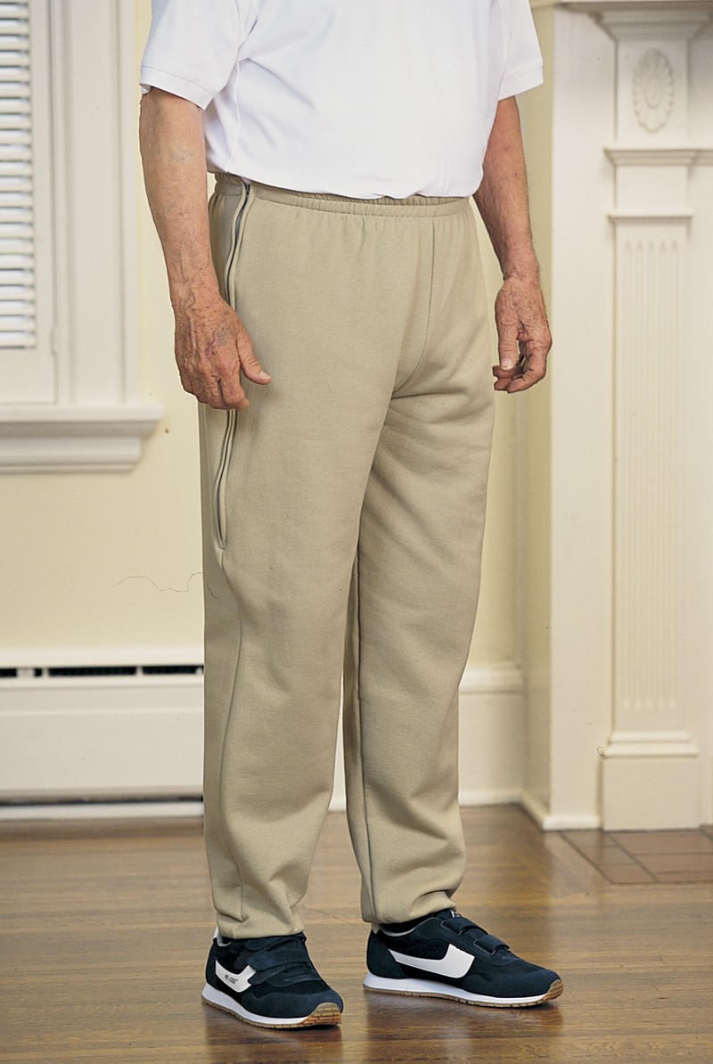 Men's Side-Zip Sweat Pants – Buck & Buck